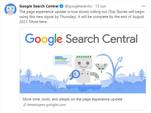 Google's Page Experience Update began rolling out in June 2021